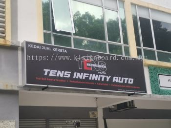 Signboard At Malaysia 