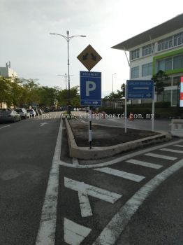 Road Sign At Selangor 