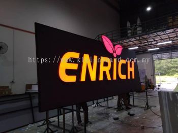 3d Led Boxup Signboard At Wison Signboard 