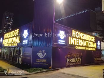 3d Led Boxup Signboard At Wison Signboard