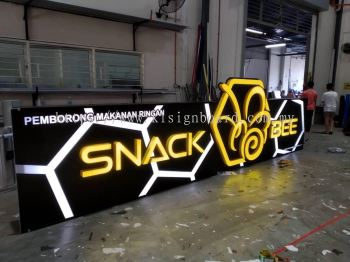 3d Led Boxup Signboard At Wison Signboard