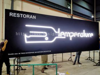 3d Led Boxup Signboard