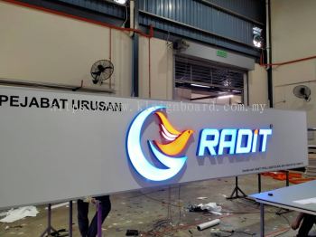 3d Led Boxup Signboard