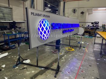 3d Led Boxup Signboard At Wison Signboard 