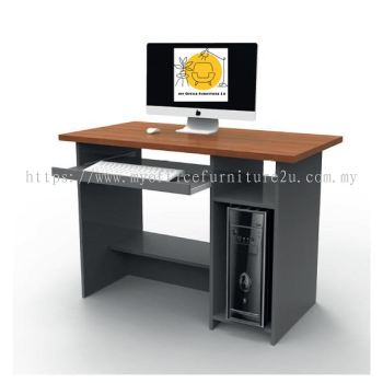 CT98 Computer Table 1050W x 600D x 750H mm (Cherry+Dark Grey)