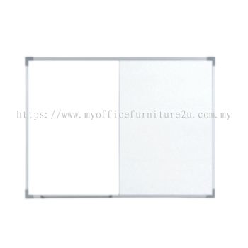 DUS23 Aluminium Frame Dual Soft Board (900W x 600H mm)