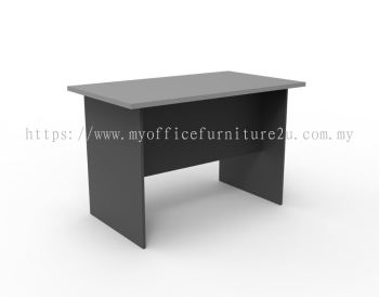 FO187  Writing Table 1800W x 700D x 750H mm (Dark Grey+Grey)