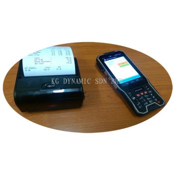 Android Barcode Scanner + Bluetooth Mobile Thermal Printer