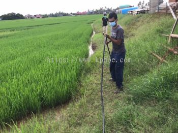 Laying Cable & Installation of 63a 5 pin socket & pin