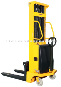 1.5 ton FUSHEN Semi Electric Stacker - CTD15 Series - FU SHEN ENGINEERING SDN BHD