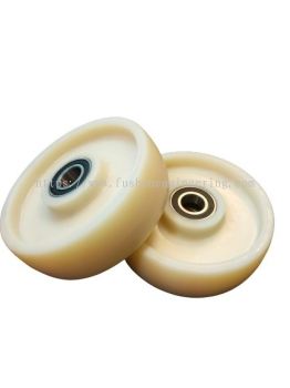 180mm x 50mm Nylon Wheel c/w 6204 bearing (For FUSHE Brand only)