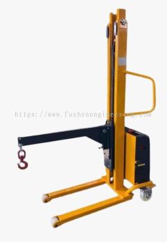 FUSHEN Semi Electric Mono Mast Hook Stacker