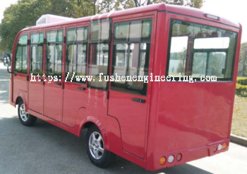 FUSHEN 14 Seater Electric Enclosed Sightseeing Bus (Model:DN-14C)