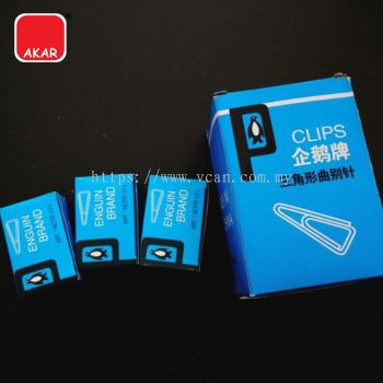 Penguin paper clip 31 mm (10 boxes / box)