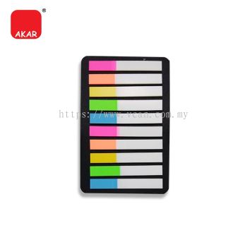 (5 Colours, 10 Rectangular) Index Note / Stick on Note / Sticky Note / Sticky Taps