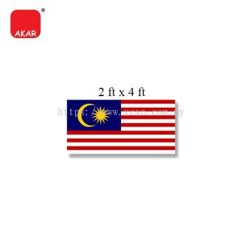 Jalur Gemilang Malaysia Flag 2 x 4 feet, 40 g