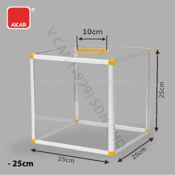 Acrylic Lucky Draw Box Lottery Prize Drawing Surprise Mystery Company Event