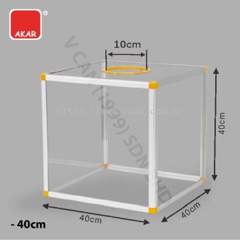 Acrylic Lucky Draw Box Lottery Prize Drawing Surprise Mystery Company Event