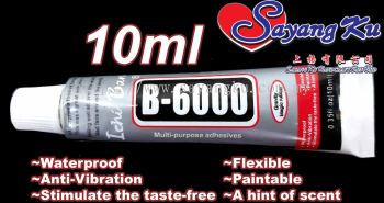 (10ml) B-6000 Gam / Glue Manik & Fabrik