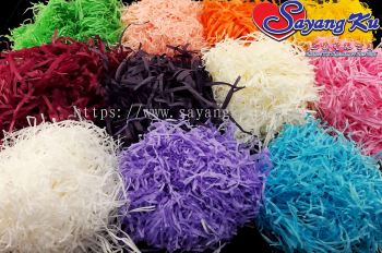 (11 Colour)100g Gift Box Shredded Paper / Kertas Hancur