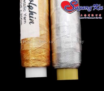 Gold/Silver Thread 200meter / Benang Emas/Silver