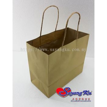 BROWN KRAFT TWISTED HANDLE PAPER BAG TH-BAG 10 (20PCS)