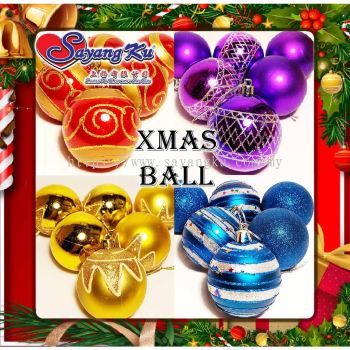 (6pcs)Christmas Ornament Ball Decoration/Xmas Decoration