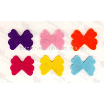 (ReadyStock) Felt Butterfly kraftangan decor (10 pcs)