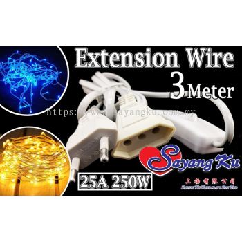 (3Meter) Extension Wire for LED Light