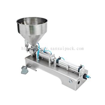 Single Head Piston Type Paste And Sauce Filling Machine