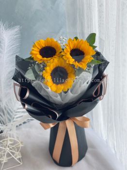 3 Sunflowers Bouquet 