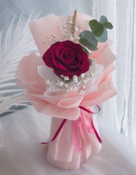 Rose Mini Bouquet (Single Stalk)
