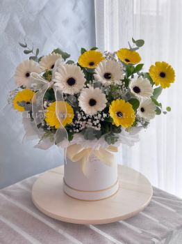 Condolences  - Flower Basket/ Box