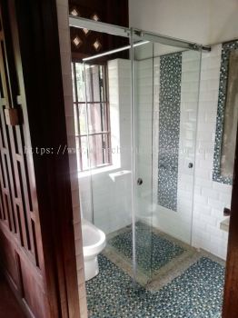 SHOWER SCREEN TEMP GLASS (SLIDING DOOR)