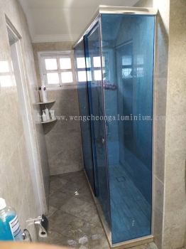 SHOWER SCREEN TEMP GLASS (SLIDING DOOR)