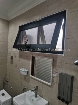 MULTIPONIT TOP HUNG WINDOW WITH STAINLESS STEEL NETTING