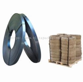 BLUE TEMPERED WAX COATED STRAPPING BAND