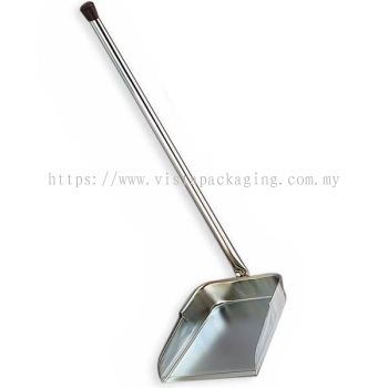 DUST PAN WITH METAL HANDLE