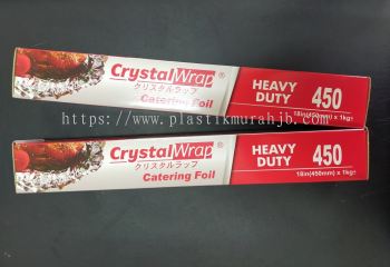 450mm x 1kg Crystal Wrap Aluminium Foil