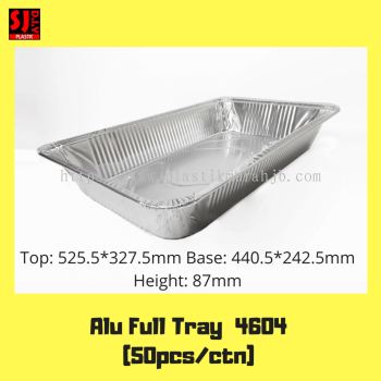 Aluminium Foil Full Tray 4604