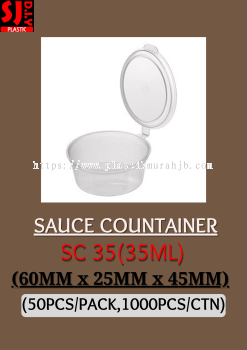 (SC 35) SAUCE COUNTAINER