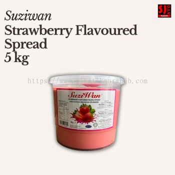 SUZIWAN STRAWBERRY FLAVOURED SPREAD 5KG