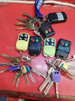 Duplicate office key and remote control