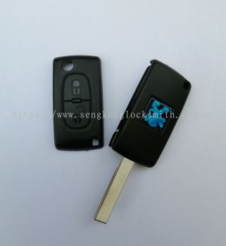 Peugeot remote casing