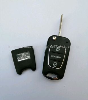 Hyundai Elantra remote casing