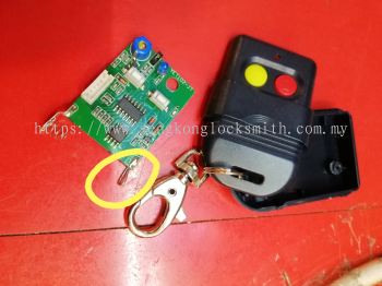 Repair gate remote control