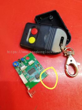 Repair gate remote control