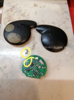 repair cobra remote botton