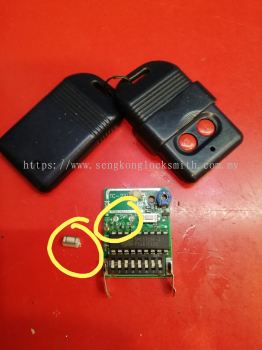 repair door remote control botton