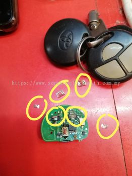 Service Remote Toyota vios